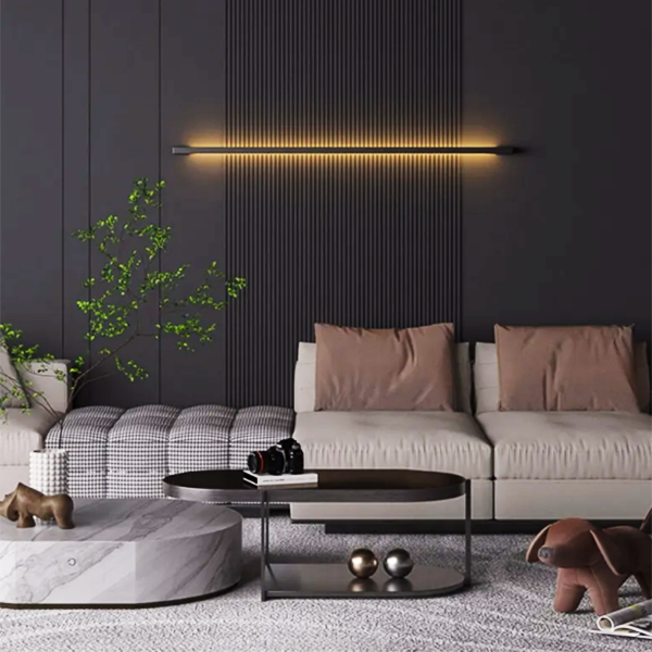 "Scandinavian Ombré LED Wall Light - Minimalist Nordic Lamp for Bedrooms, Restaurants, Corridors"