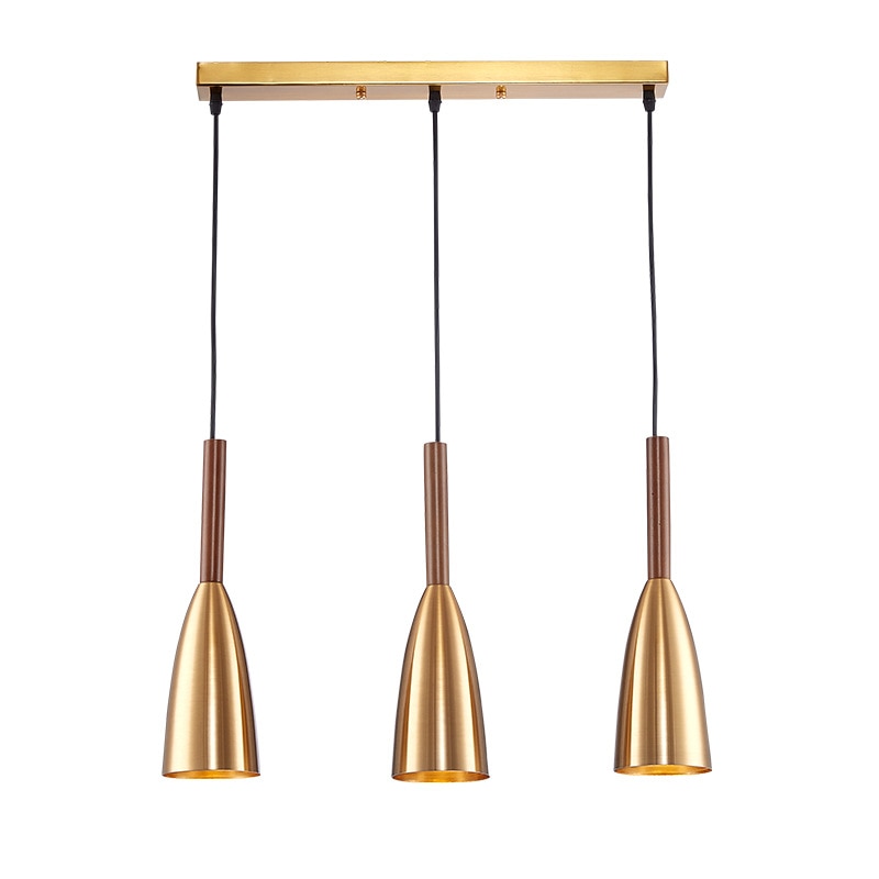 Lights of Scandinavia - Trine - Nordic contemporary 3 pendant lighting. Modern design, aluminum body and adjustable cord length. Dining Table Pendant lights. Kitchen Island Chandelier, Pendant light Home Decoration indoor lighting, Chandeliers for bedroom